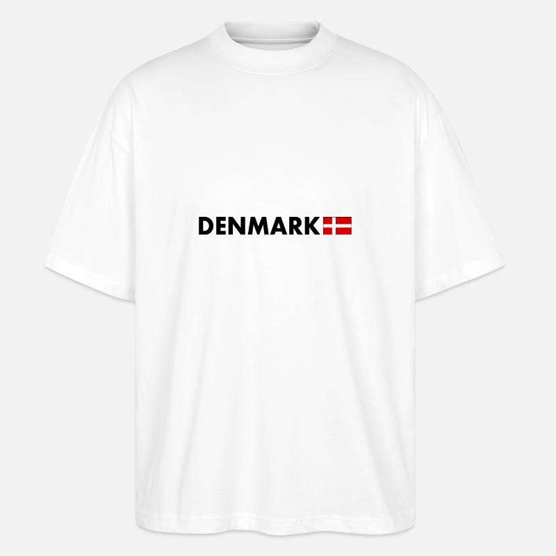 Danemark - T-shirt bio Blaster 2.0 coupe oversize Stanley/Stella Unisexe - blanc