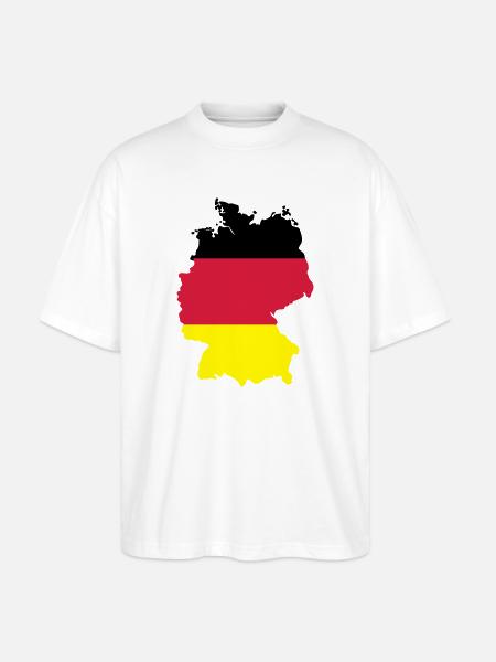 Germany - Stanley/Stella Oversized Unisex Organic T-shirt Blaster 2.0 - white