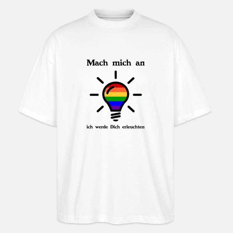 machmichan - Stanley/Stella Oversized Unisex Bio T-Shirt Blaster 2.0 - Weiß