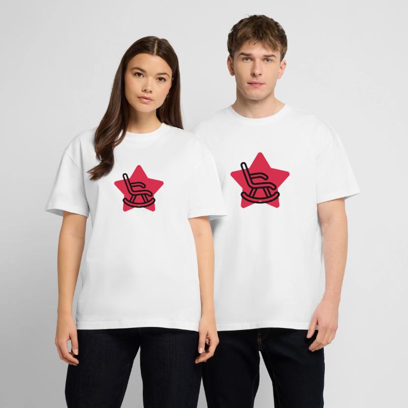 retraite / retraité / retraitée / pension T-shirt bio Blaster 2.0 coupe oversize Stanley/Stella Unisexe