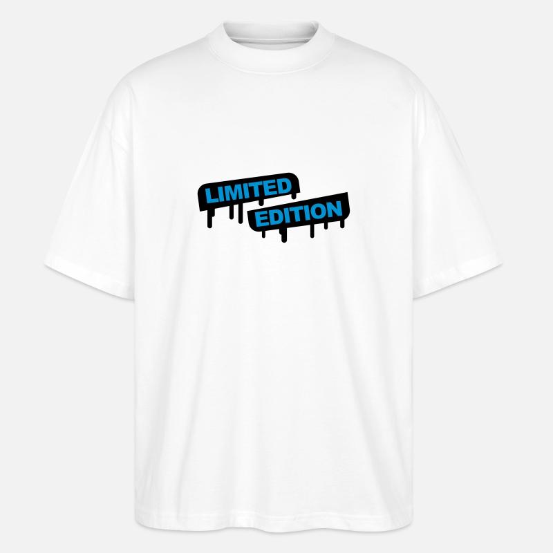 Limited Edition Graffiti - T-shirt bio Blaster 2.0 coupe oversize Stanley/Stella Unisexe - blanc