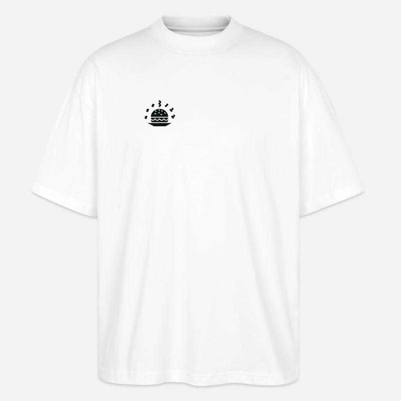Burger - Stanley/Stella Oversized Unisex Bio T-Shirt Blaster 2.0 - Weiß