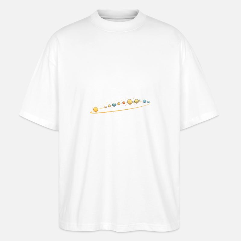 Solar-System - Stanley/Stella Oversized Unisex Bio T-Shirt Blaster 2.0 - Weiß
