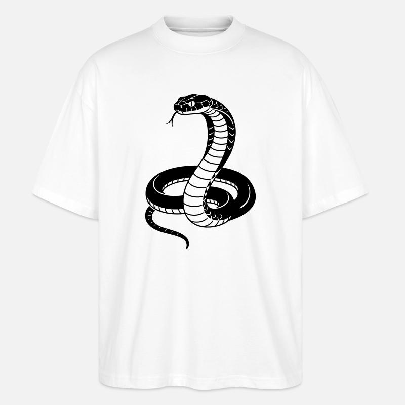 Cobra - T-shirt bio Blaster 2.0 coupe oversize Stanley/Stella Unisexe - blanc
