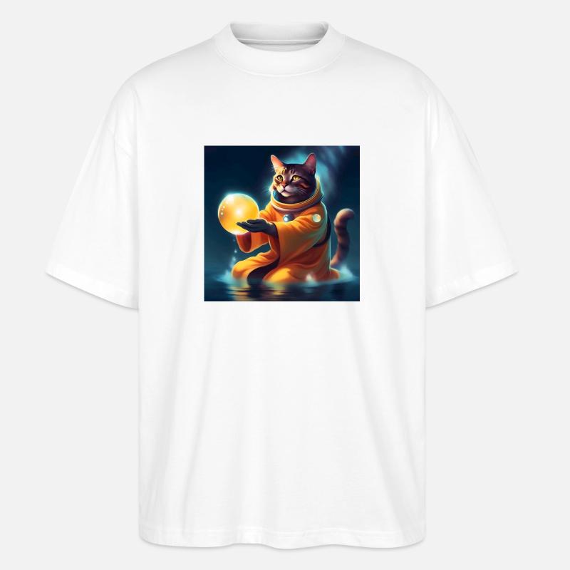 Sushumi ☀️☀️☀️ - Stanley/Stella Oversized Unisex Bio T-Shirt Blaster 2.0 - Weiß