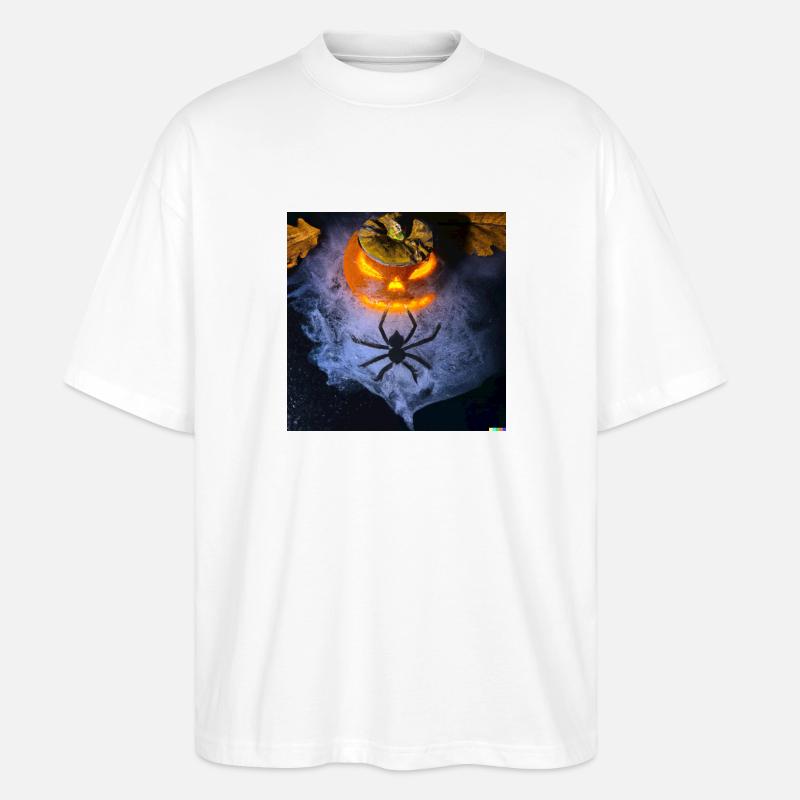 Helloween2 - Stanley/Stella Oversized Unisex Bio T-Shirt Blaster 2.0 - Weiß