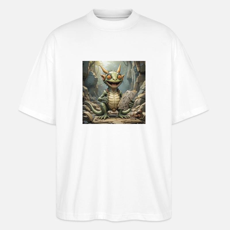 Golarius - Stanley/Stella Oversized Unisex Bio T-Shirt Blaster 2.0 - Weiß