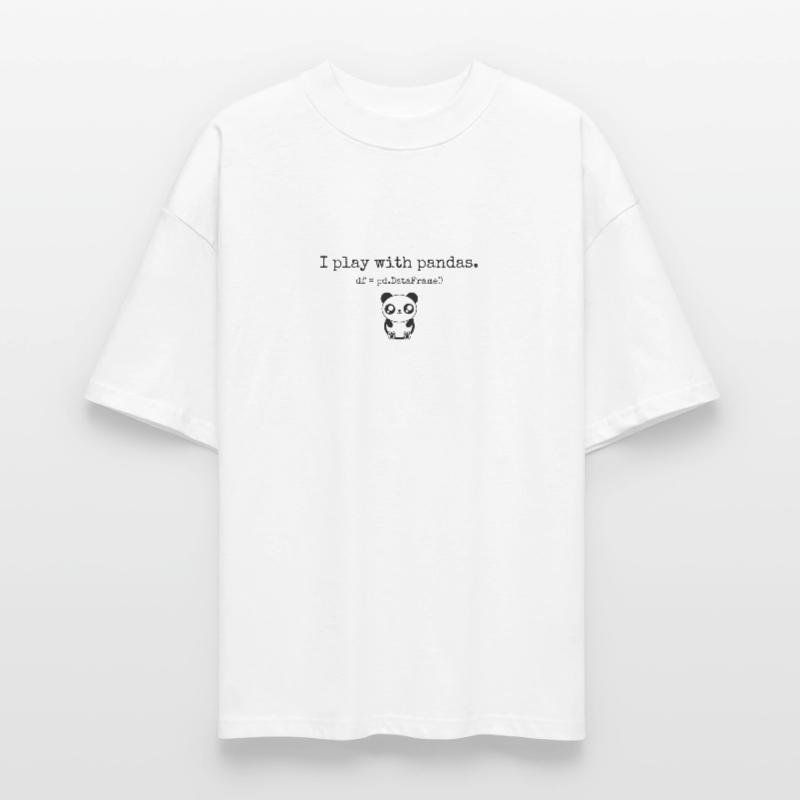 Python et l'habillement de nerd de science de données T-shirt bio Blaster 2.0 coupe oversize Stanley/Stella Unisexe
