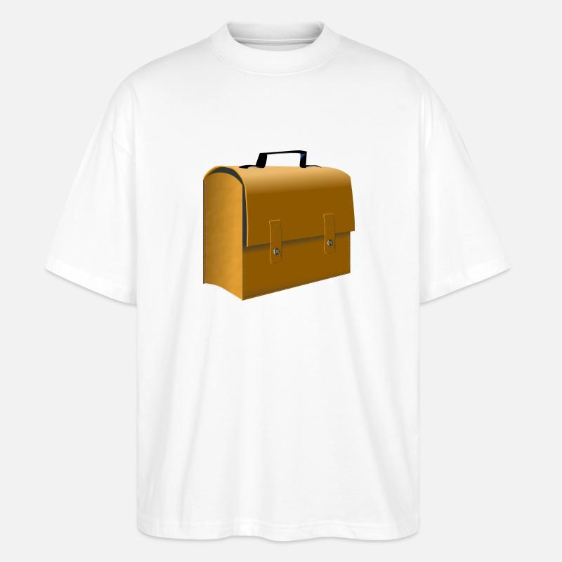 backpack suitcase backpack bag briefcase110 - Stanley/Stella Oversized Unisex Organic T-shirt Blaster 2.0 - white