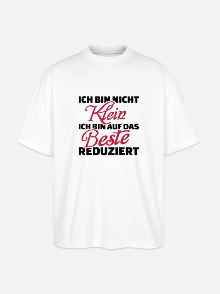 Klein - Stanley/Stella Oversized Unisex Bio T-Shirt Blaster 2.0 - Weiß