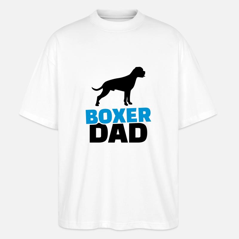 Boxer - Stanley/Stella Oversized Unisex Bio T-Shirt Blaster 2.0 - Weiß