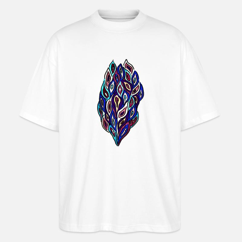 Vulvas - Stanley/Stella Oversized Unisex Bio T-Shirt Blaster 2.0 - Weiß