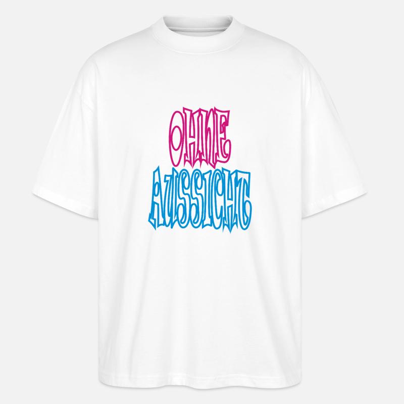 Sans vue - T-shirt bio Blaster 2.0 coupe oversize Stanley/Stella Unisexe - blanc