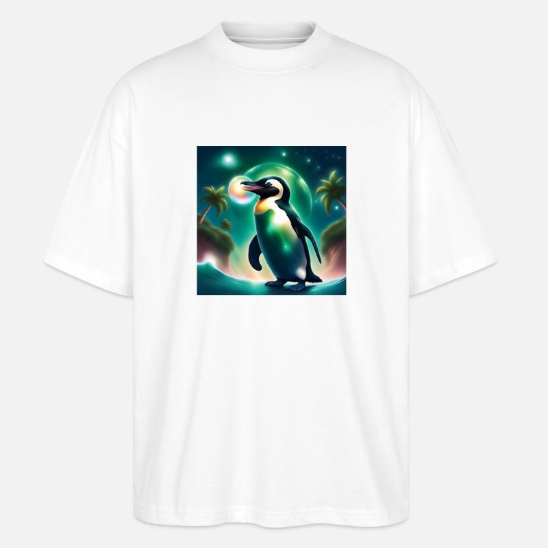 Hulafus 🧊🧊🧊 - Stanley/Stella Oversized Unisex Bio T-Shirt Blaster 2.0 - Weiß