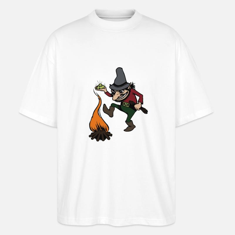 Rumpelstilzchen - Stanley/Stella Oversized Unisex Bio T-Shirt Blaster 2.0 - Weiß