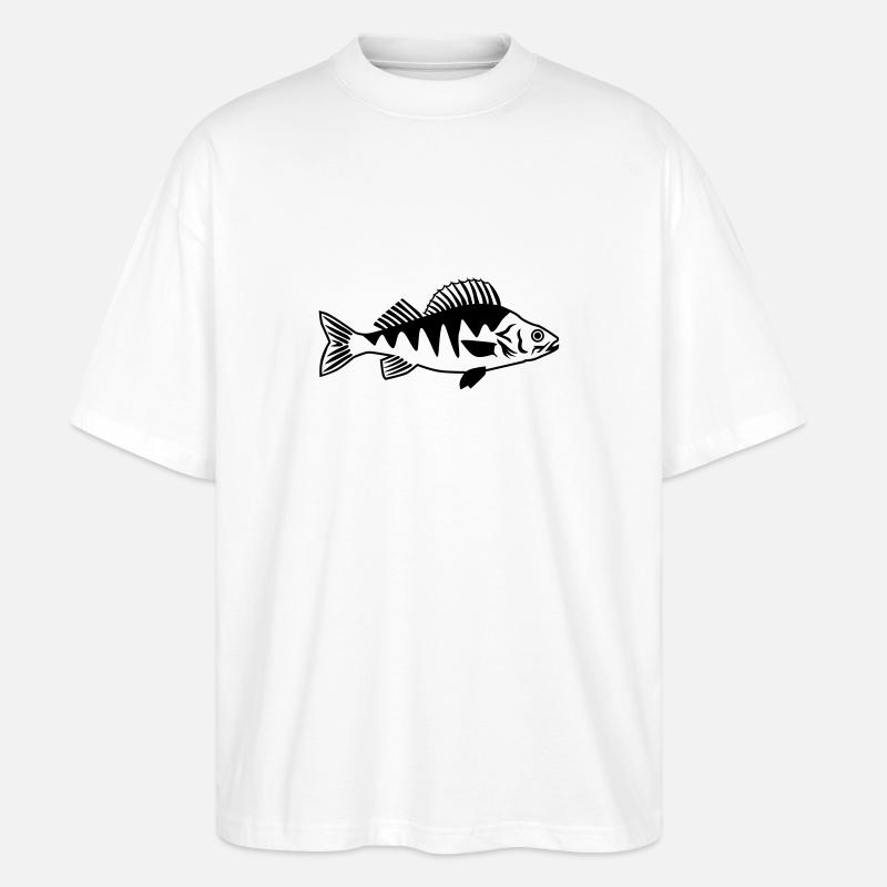 Barsch - Stanley/Stella Oversized Unisex Bio T-Shirt Blaster 2.0 - Weiß
