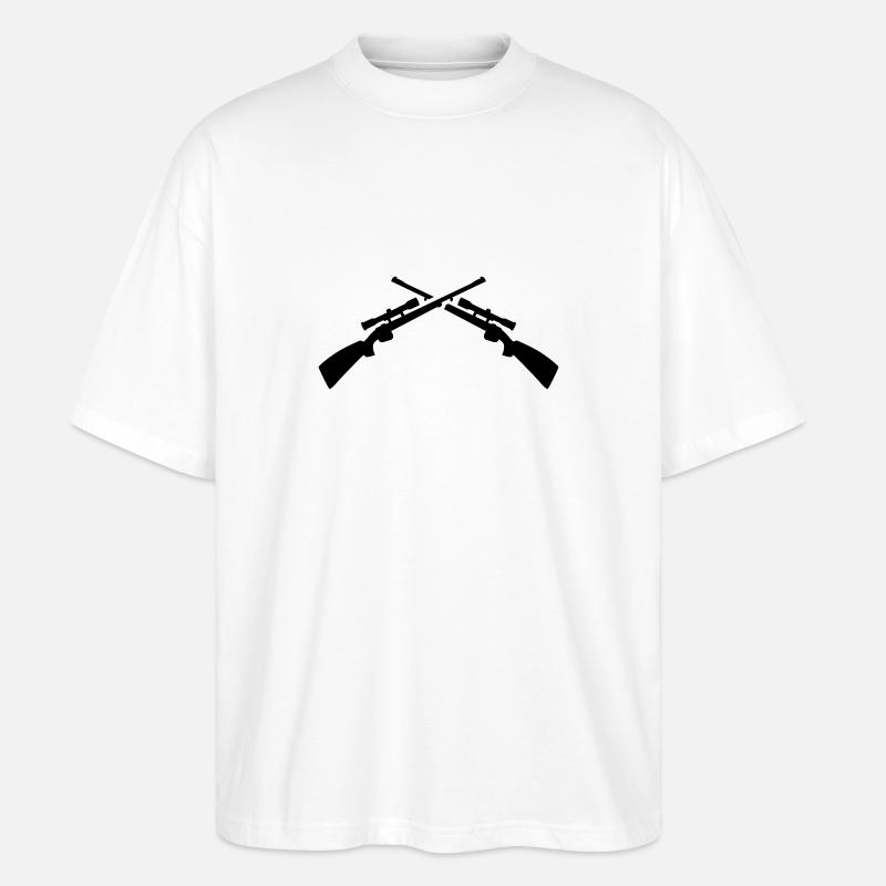 Fusil - T-shirt bio Blaster 2.0 coupe oversize Stanley/Stella Unisexe - blanc
