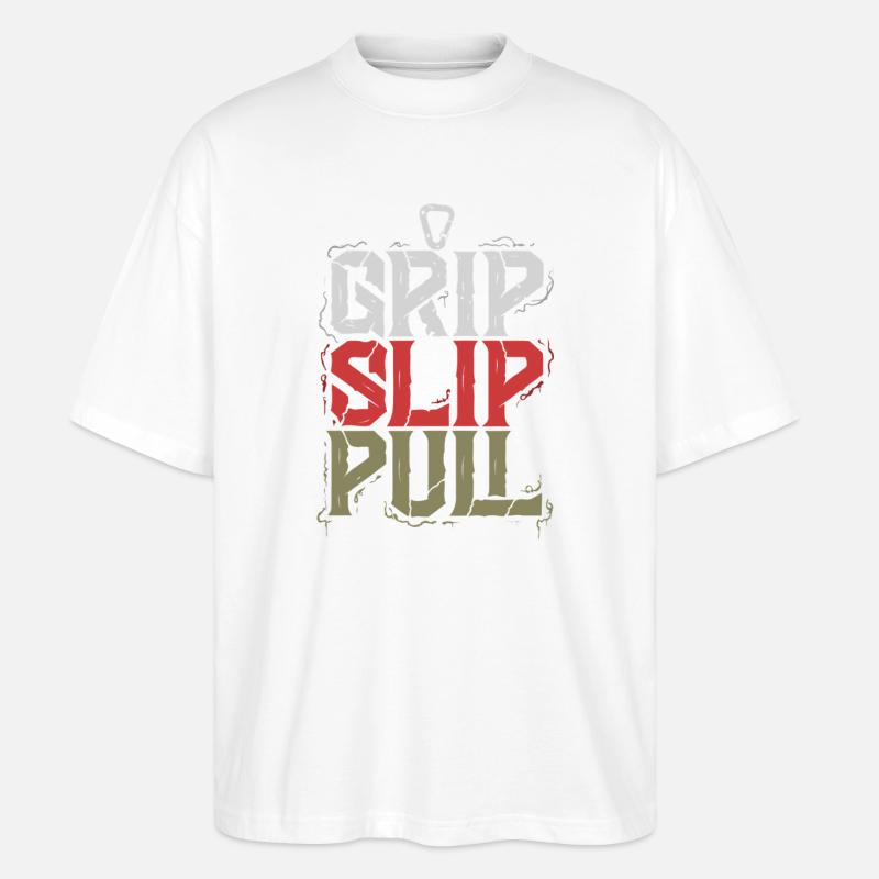 Grip Slip Pull - T-shirt bio Blaster 2.0 coupe oversize Stanley/Stella Unisexe - blanc