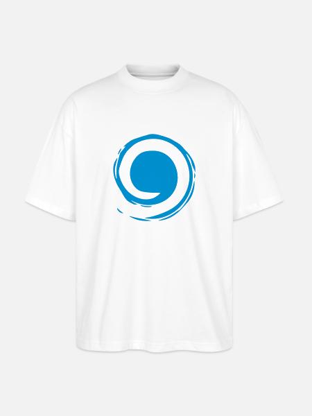 Sonne - sun - Blume - Stanley/Stella Oversized Unisex Bio T-Shirt Blaster 2.0 - Weiß