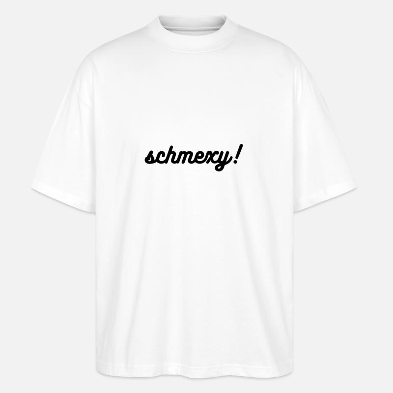 Schmexy! - Stanley/Stella Oversized Unisex Bio T-Shirt Blaster 2.0 - Weiß