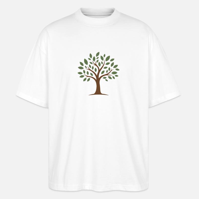 Baum der Hoffnung - Stanley/Stella Oversized Unisex Bio T-Shirt Blaster 2.0 - Weiß