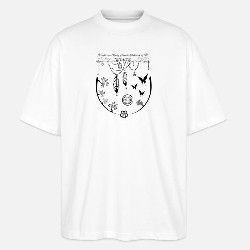 Architecte - T-shirt bio Blaster 2.0 coupe oversize Stanley/Stella Unisexe - blanc