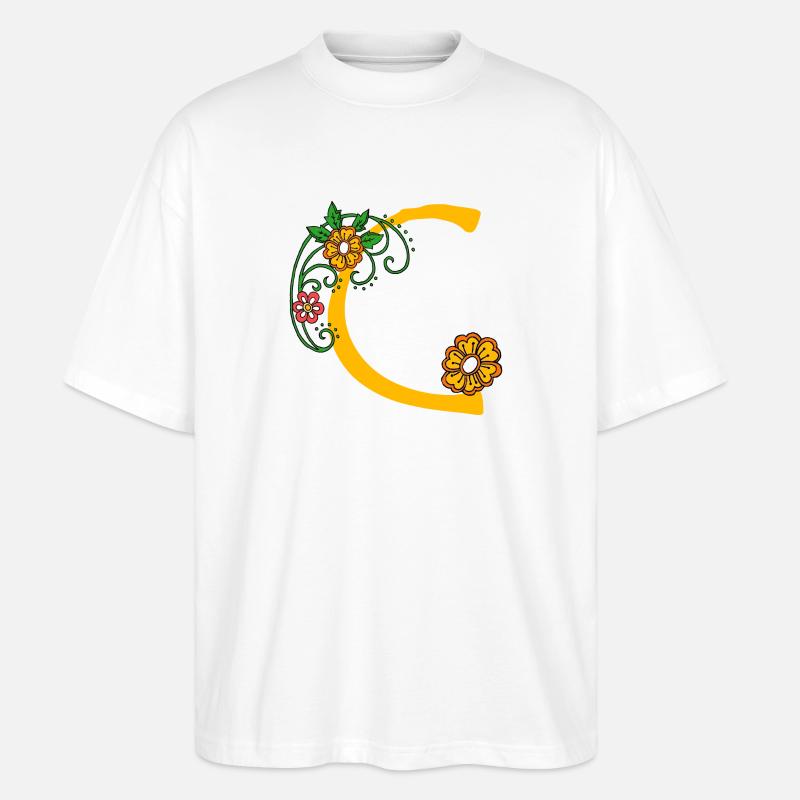 blume30 c - Stanley/Stella Oversized Unisex Bio T-Shirt Blaster 2.0 - Weiß