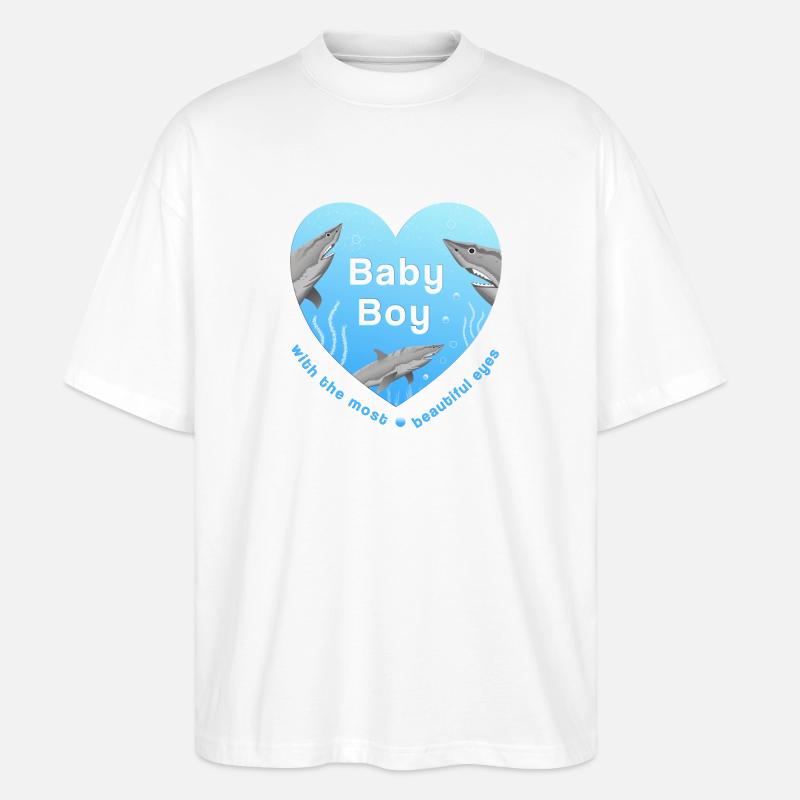 Bébé - T-shirt bio Blaster 2.0 coupe oversize Stanley/Stella Unisexe - blanc