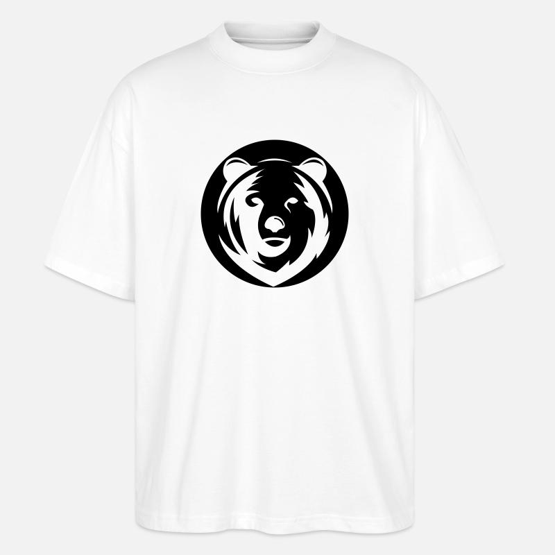 ours - T-shirt bio Blaster 2.0 coupe oversize Stanley/Stella Unisexe - blanc
