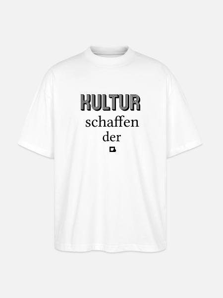 Cultural Worker - Stanley/Stella Oversized Unisex Organic T-shirt Blaster 2.0 - white