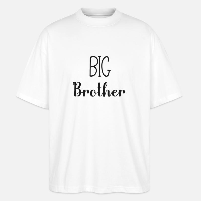 big brother - big bro - T-shirt bio Blaster 2.0 coupe oversize Stanley/Stella Unisexe - blanc