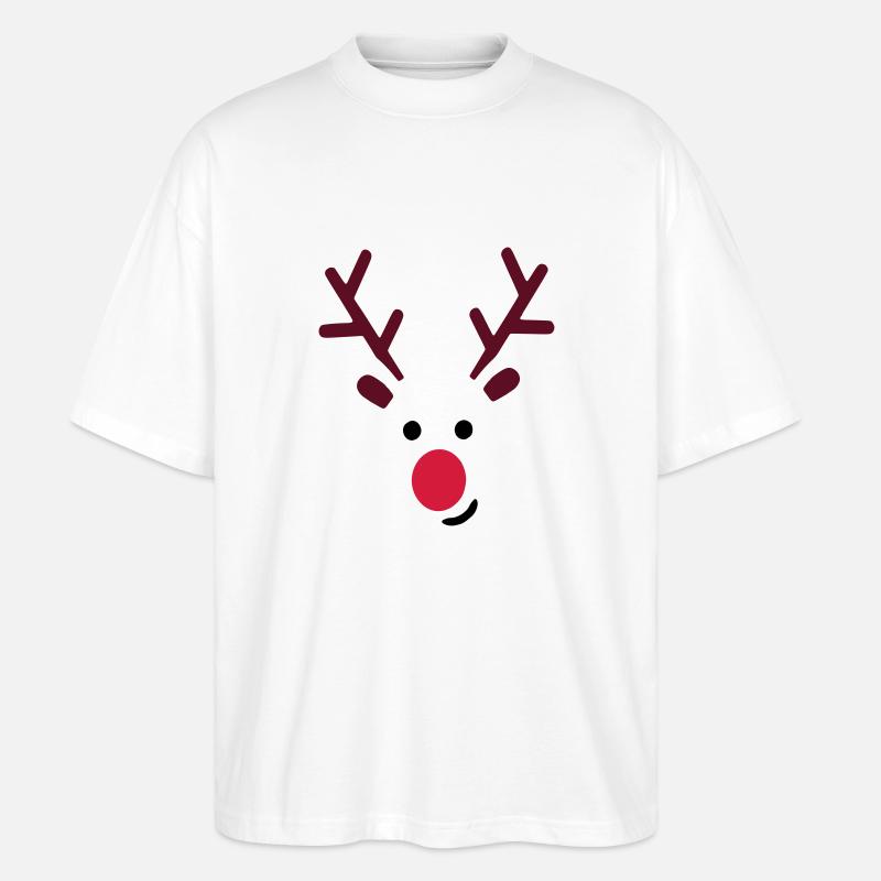 frist2 - Stanley/Stella Oversized Unisex Bio T-Shirt Blaster 2.0 - Weiß