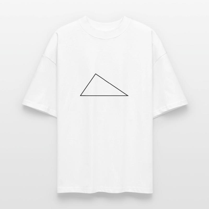 Right Triangle / / frame / / triangles Stanley/Stella Oversized Unisex Organic T-shirt Blaster 2.0