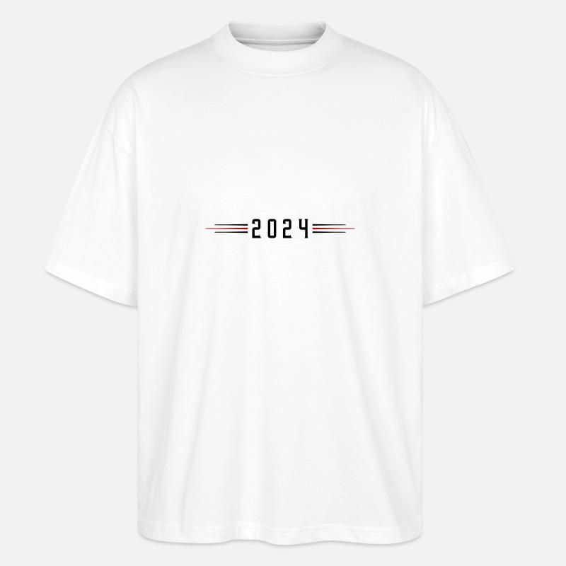 2024 Symbol - Stanley/Stella Oversized Unisex Organic T-shirt Blaster 2.0 - white