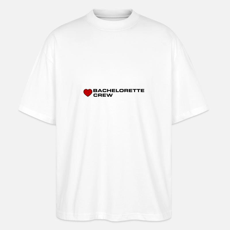 Équipe de Bachelorette - T-shirt bio Blaster 2.0 coupe oversize Stanley/Stella Unisexe - blanc
