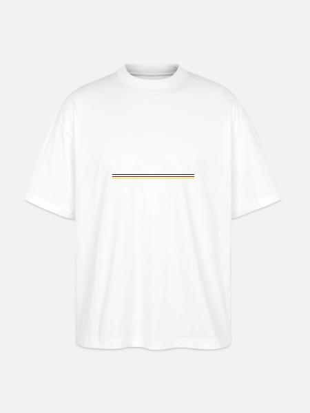 Germany Line - Stanley/Stella Oversized Unisex Organic T-shirt Blaster 2.0 - white