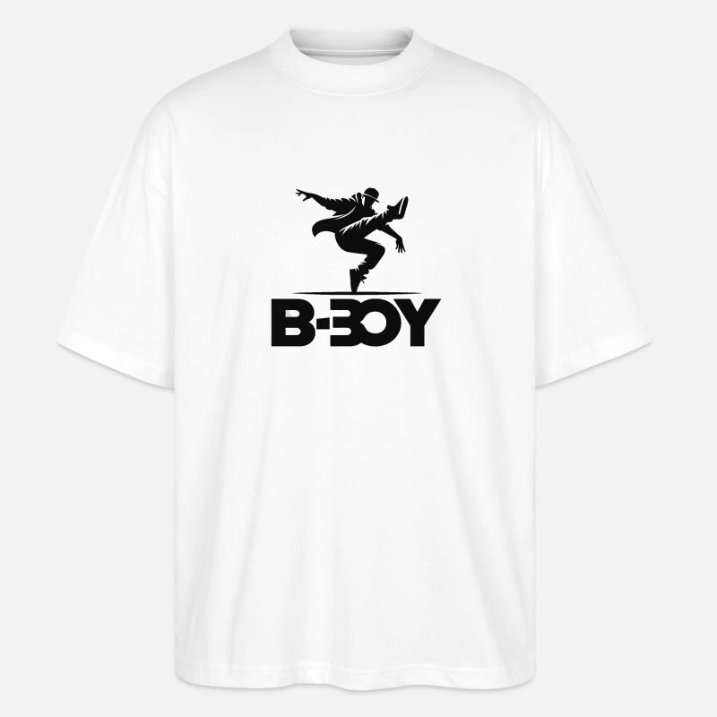 Breakdance Breakdancer Breakdance Enfants - T-shirt bio Blaster 2.0 coupe oversize Stanley/Stella Unisexe - blanc