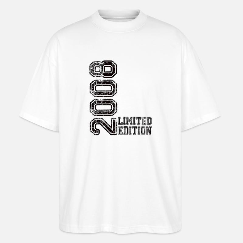 Édition limitée 2008 - T-shirt bio Blaster 2.0 coupe oversize Stanley/Stella Unisexe - blanc