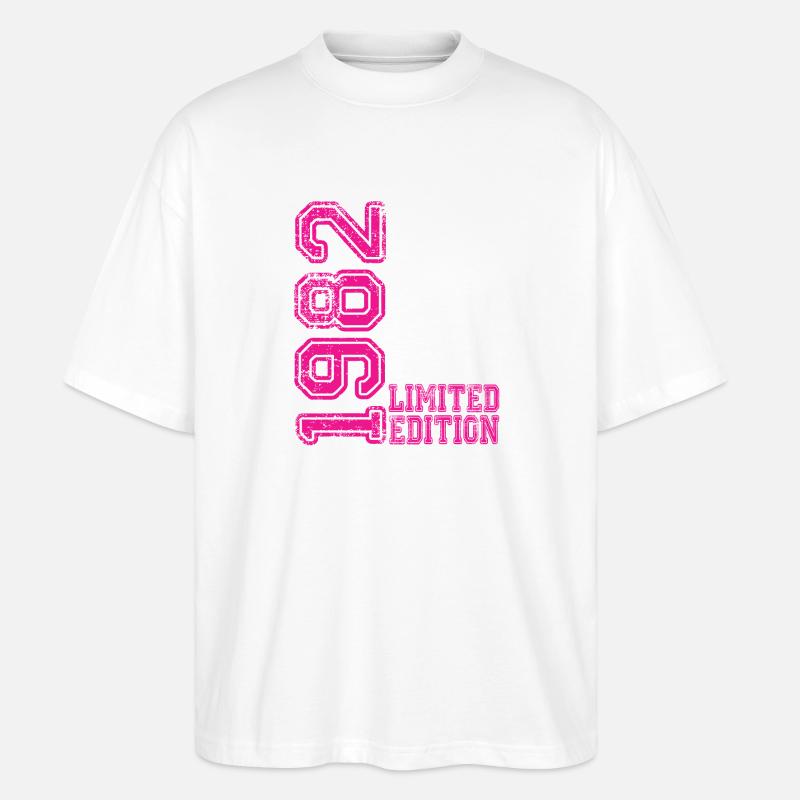 Limited Edition 1982 - Stanley/Stella Oversized Unisex Bio T-Shirt Blaster 2.0 - Weiß