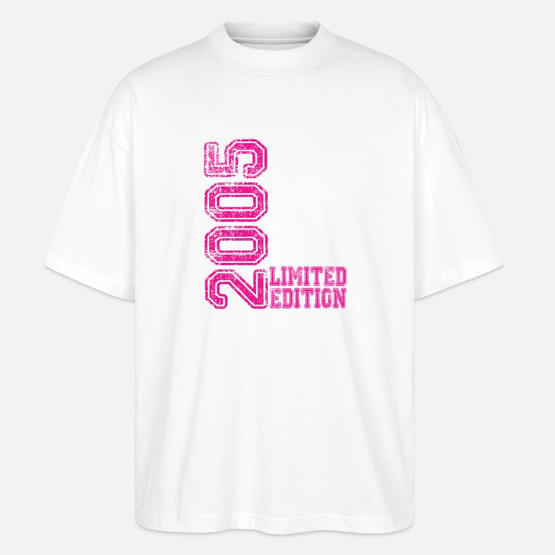 Limited Edition 2005 - Stanley/Stella Oversized Unisex Organic T-shirt Blaster 2.0 - white