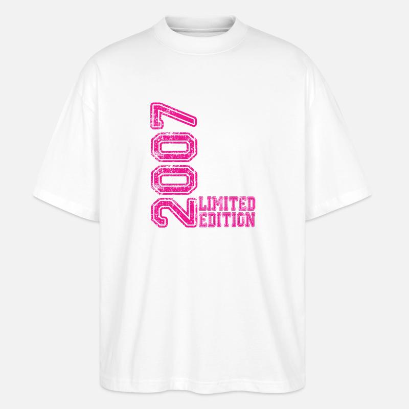 Édition limitée 2007 - T-shirt bio Blaster 2.0 coupe oversize Stanley/Stella Unisexe - blanc