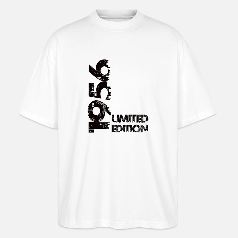 Limited Edition 1956 - Stanley/Stella Oversized Unisex Bio T-Shirt Blaster 2.0 - Weiß