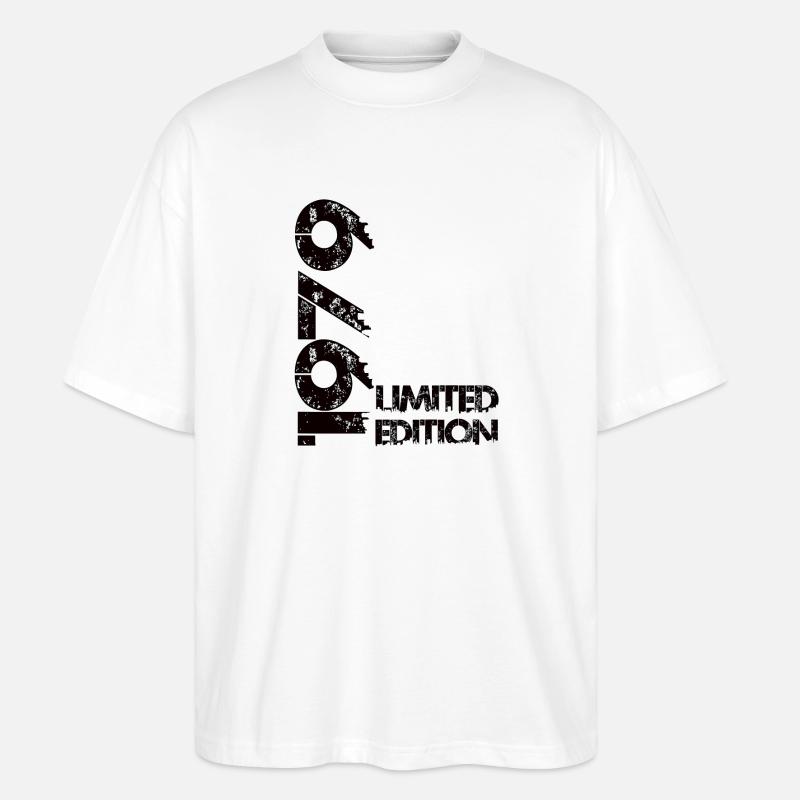 Édition limitée 1979 - T-shirt bio Blaster 2.0 coupe oversize Stanley/Stella Unisexe - blanc