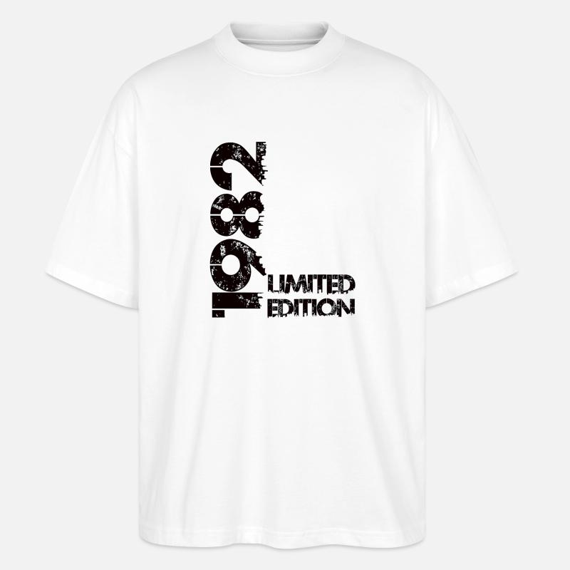 Limited Edition 1982 - Stanley/Stella Oversized Unisex Bio T-Shirt Blaster 2.0 - Weiß