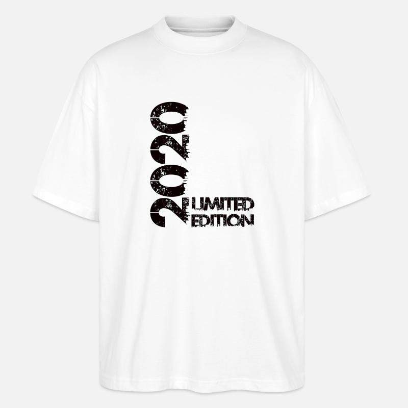 Édition limitée 2020 - T-shirt bio Blaster 2.0 coupe oversize Stanley/Stella Unisexe - blanc