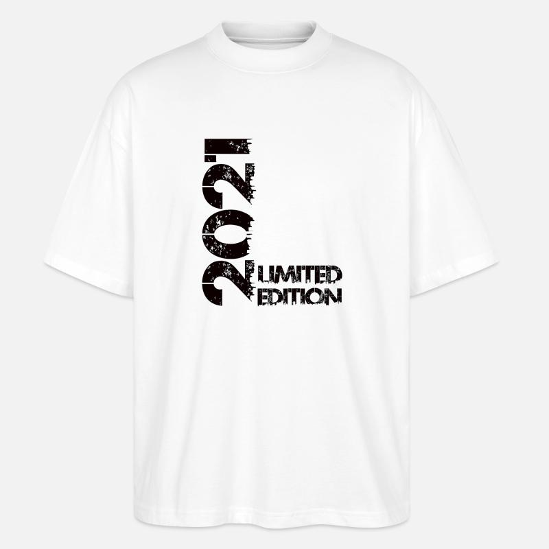 Édition limitée 2021 - T-shirt bio Blaster 2.0 coupe oversize Stanley/Stella Unisexe - blanc