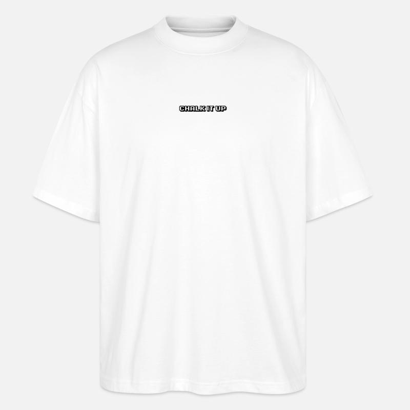 Billard - Chalk It Up - T-shirt bio Blaster 2.0 coupe oversize Stanley/Stella Unisexe - blanc