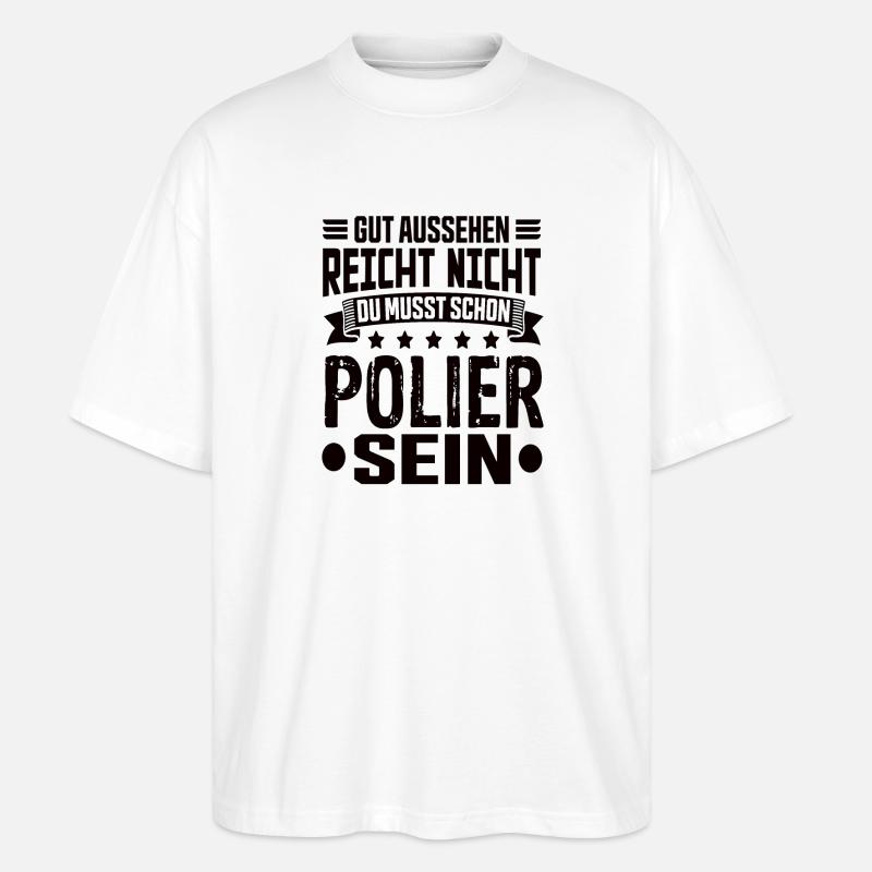 Polier - Stanley/Stella Oversized Unisex Bio T-Shirt Blaster 2.0 - Weiß