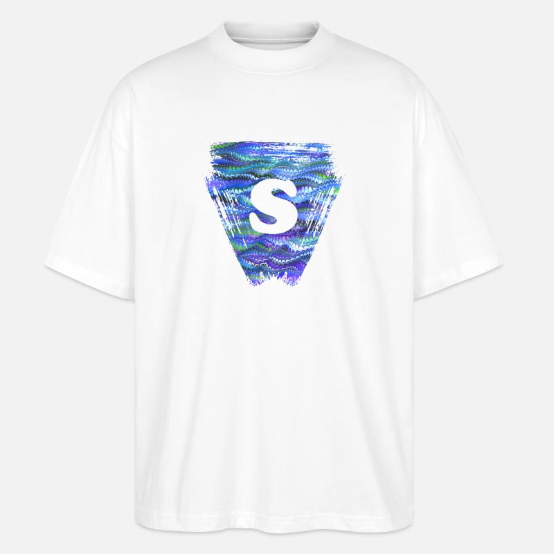 Triangle E 103 S - T-shirt bio Blaster 2.0 coupe oversize Stanley/Stella Unisexe - blanc