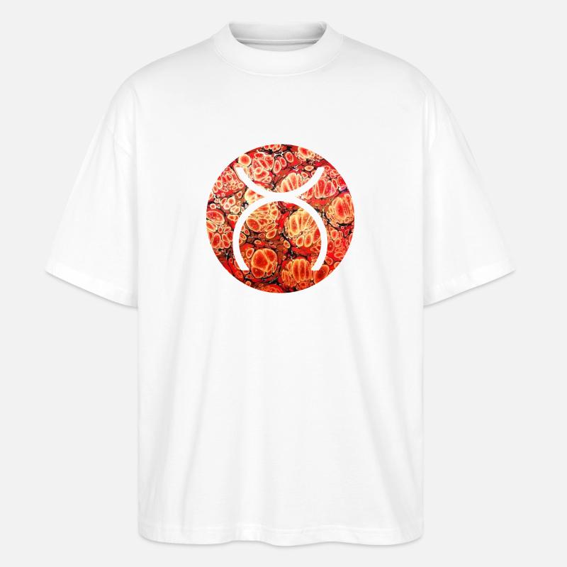 Cernunnos Pan E 222 - T-shirt bio Blaster 2.0 coupe oversize Stanley/Stella Unisexe - blanc